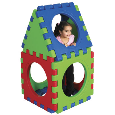 ECR4kids 9 Pieces Tunnel and Cube Set