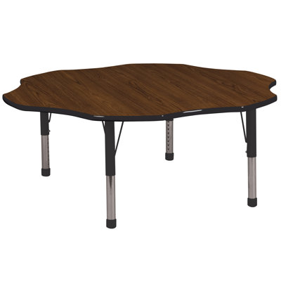 ECR4kids 60" Flower Adjustable Activity Table