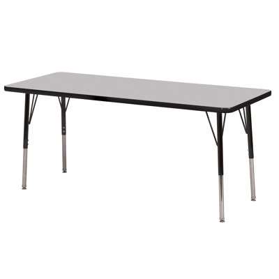 ECR4kids 24" x 60" Rectangular Adjustable Activity Table