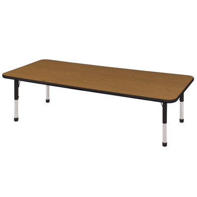 ECR4kids 30" x 72" Rectangular Adjustable Activity Table