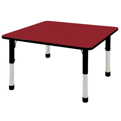 ECR4kids 48" Square Adjustable Activity Table