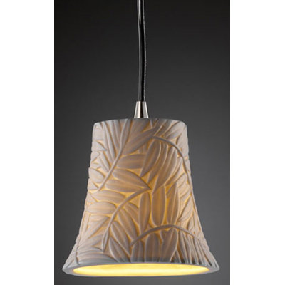 Justice Design Group Limoges 1 Light Pendant