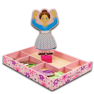 Melissa and Doug Nina Ballerina Magnetic Dress-Up Set