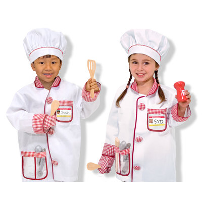Melissa and Doug Chef Role Play Costume Set