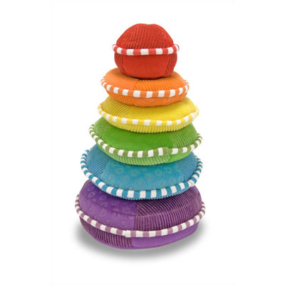 Melissa and Doug Plush Rainbow Stacker
