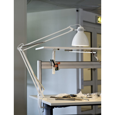 Luxo L-1 Edge Clamp Architect Lamp