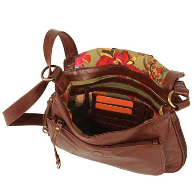 Latico Leathers Mimi in Memphis Mitzi Front Flap Expandable Shoulder Bag