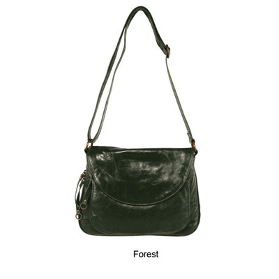 Latico Leathers Mimi in Memphis Mitzi Front Flap Expandable Shoulder Bag