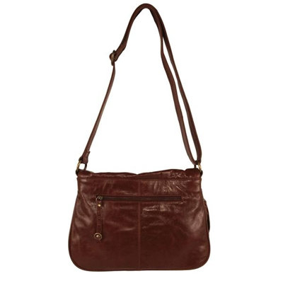 Latico Leathers Mimi in Memphis Mitzi Front Flap Expandable Shoulder Bag
