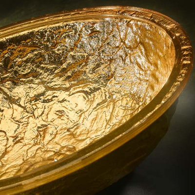 JSG Oceana 16" Glass Vessel Sink