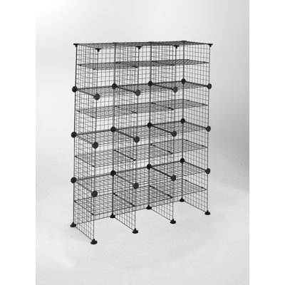 Safco Wire Cubes in Black