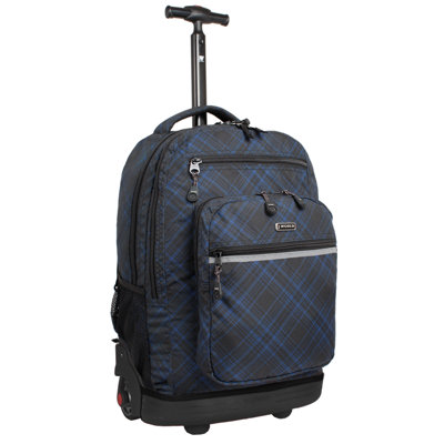 J World Sundance Rolling Backpack with Laptop Sleeve