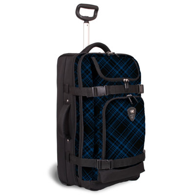 J World 20" Vine Multi-Compartment 2-Wheeled Carry-On Duffel