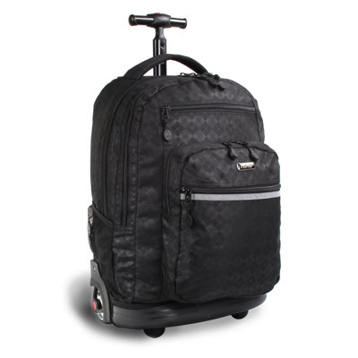 J World Sundance Rolling Backpack with Laptop Sleeve