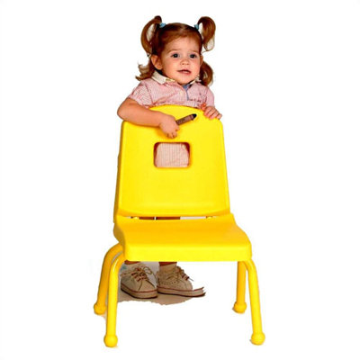 Mahar Creative Mix and Match 10" Plastic Classroom Stacking Chair
