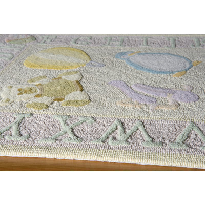 Momeni Lil' Mo Classic Soft Pink Kids Rug