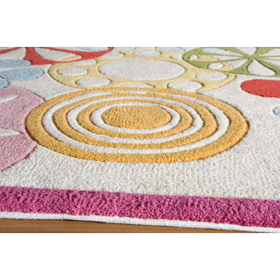 Momeni Lil' Mo Hipster Ivory Kids Rug