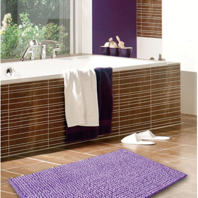 Dyckhoff Badematte "Drops" in Flieder / Lila