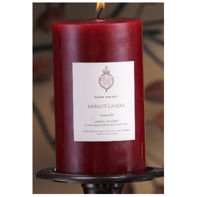 Zodax Merlot Wine Scented Candles