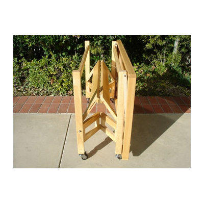Oasis Concepts Kitchen Cart with Butcher Block Top