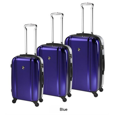 Heys USA Duotone 3 Piece Spinner Luggage Set
