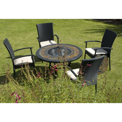 Europa Leisure Durango Fire Pit Table