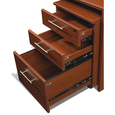 Jesper Office 3 Drawer Moblile Pedestal