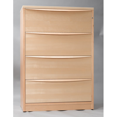 Jesper Office 4 Drawer Lateral File Cabinet