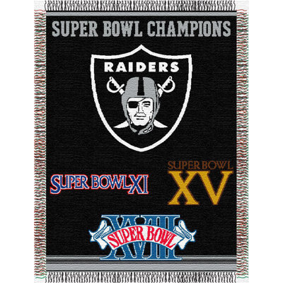Northwest Co. NFL Commemorative Tapestry Throw