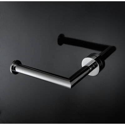 WS Bath Collections Baketo 11" Toilet Paper Holder in Polished Chrome