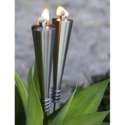 Blomus Orchos Garden Torch with Ground Support