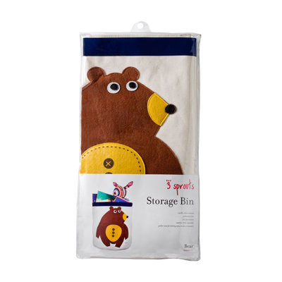 3 Sprouts Bear Storage Bin
