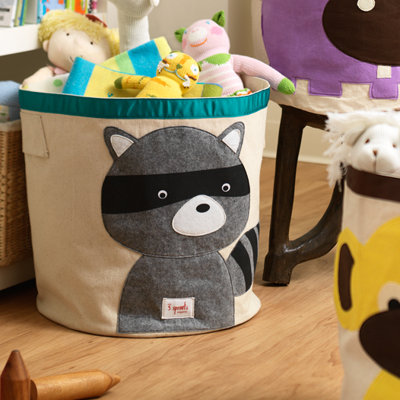 3 Sprouts Racoon Storage Bin