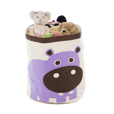 3 Sprouts Hippo Storage Bin