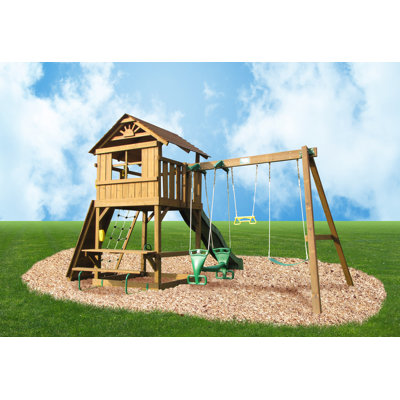 Playtime Swing Sets Stockbridge Swing Set