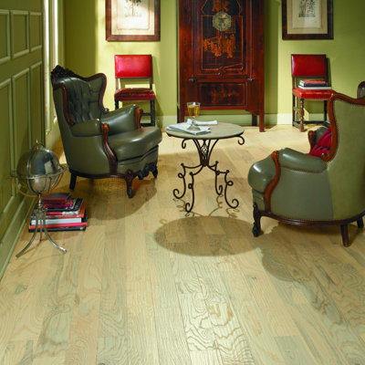 Columbia Flooring Amelia 5" Solid Hardwood Ash in Ivory
