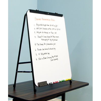 Studio Designs Deluxe Presentation Easel in Black