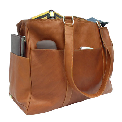 Piel Leather Large Shopping Tote