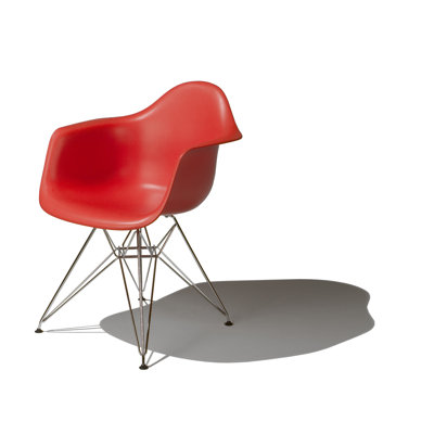 Herman Miller &reg; Eames DAR - Molded Plastic Arm Chair with Wire Base