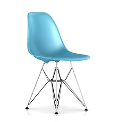 Herman Miller &reg; Eames DSR - Molded Plastic Side Chair with Wire Base