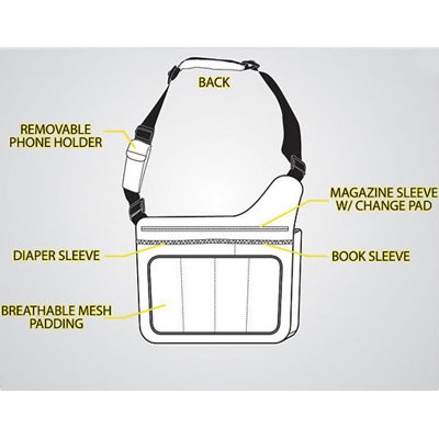 Diaper Dude Diaper Dude Flap Messenger II