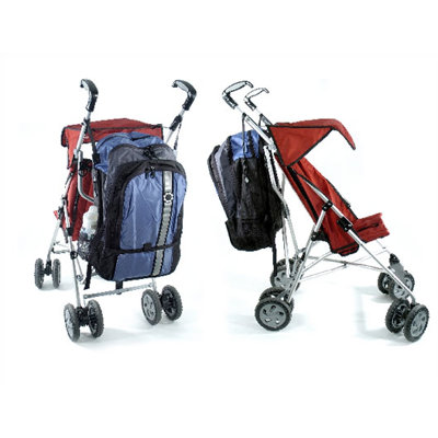 DadGear Center Stripe Backpack Diaper Bag