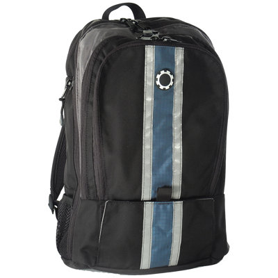 DadGear Center Stripe Backpack Diaper Bag