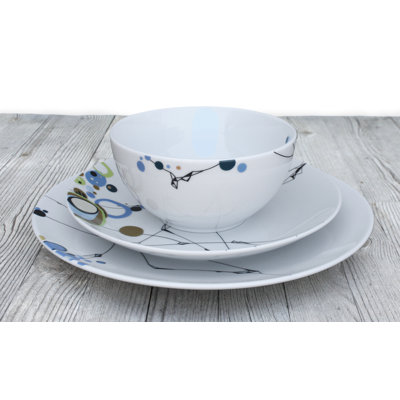 Ink Dish Kites Cereal Bowl