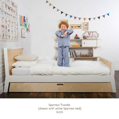 Oeuf Sparrow Twin Bed with Optional Trundle