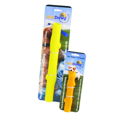 Ruff Dawg Dog Stick Dog Toy in Lime