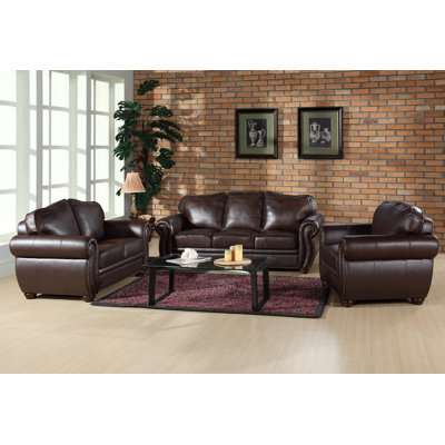 Abbyson Living Palazzo Leather Sofa