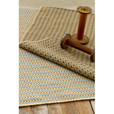 Dash and Albert Rugs Woven Moss/Brown Rug
