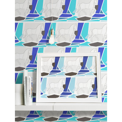 Kreme LLC California Equestrian Wallpaper