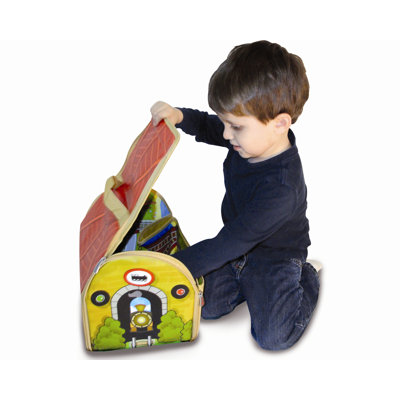 ZipBin Train Depot Play Set